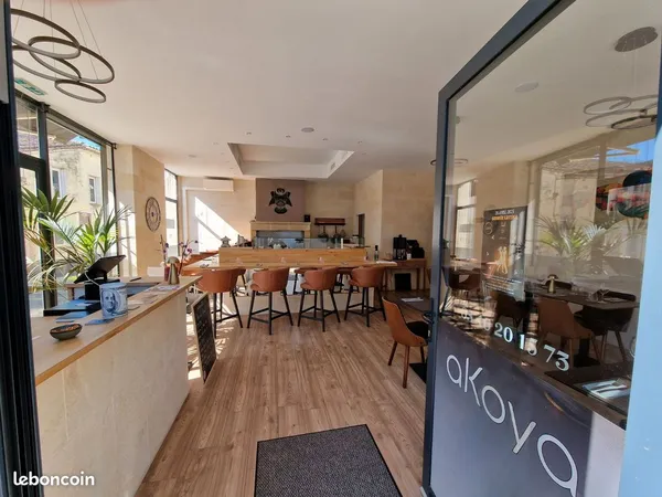 Vente restaurant equipe avec logement