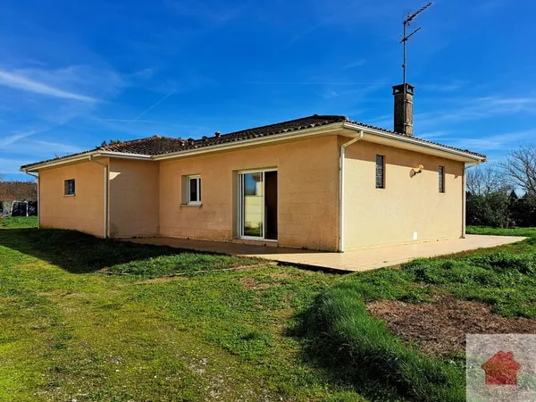 Maison 125 m2 habitable - Garage attenant - Terrain 1274 m2