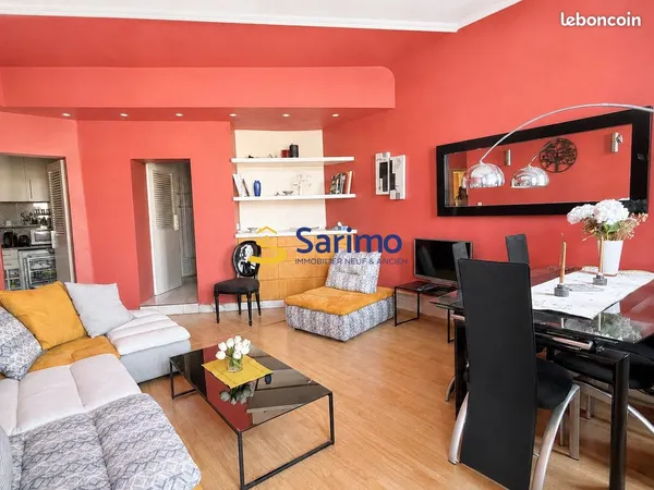 Appartement 2 pièces 45 m²
