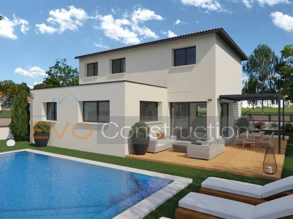 A Bompas, VIlla T5 avec garage et jardin en 3 Faces
