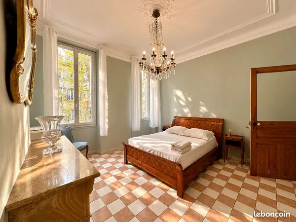 T3 meublé 74 m² avec jardin privé de 90 m², bail mobilité