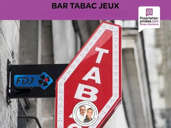 ROUEN DARNETAL - BAR TABAC FDJ AVEC TERRASSE ET LOGEMENT