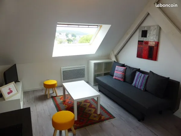 Grand T2 tout confort, parking privé, fibre
