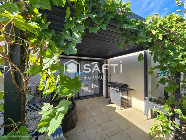 Maison de 2017 Plain-pied Deux chambres