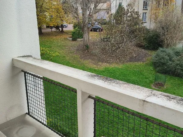 T3 Rueil Centre (52m²) - Traversant, Balcon sur Parc - Parking, Chauffage Inclus