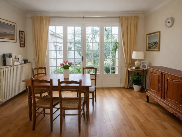 Maison familiale avec garage 20 m² et jardin clos