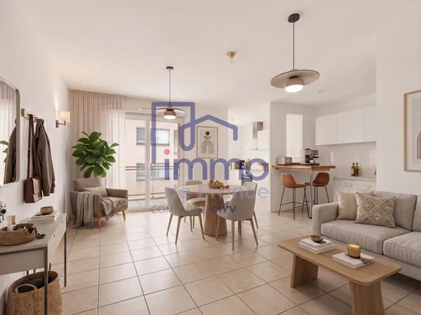 Appartement T3 avec Terrasse et Garage