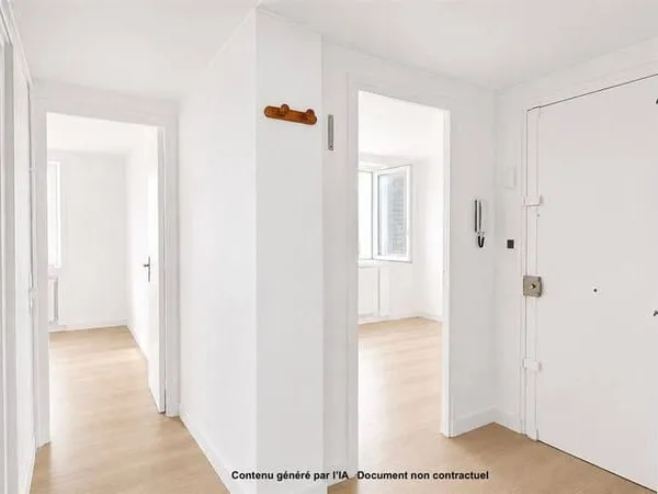Appartement 3 pièces 57 m²