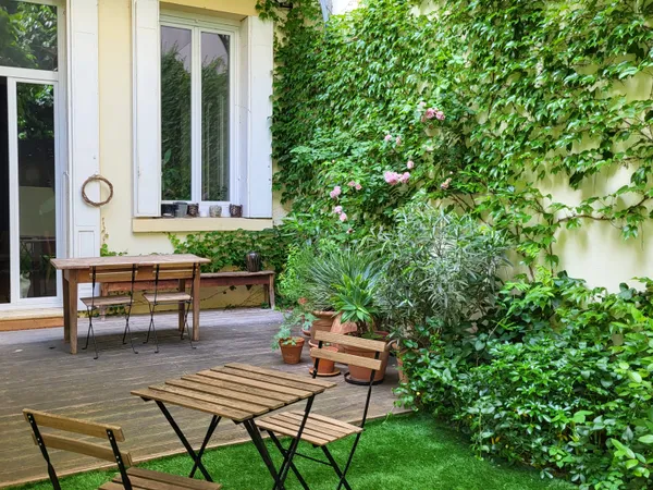 Vends appartement 112m² 4 pièces et 70m² jardin
