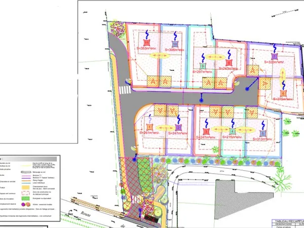 Terrain 353 m²