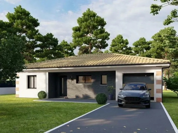 Maison neuve à Salles