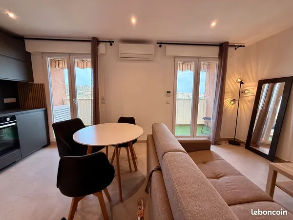 Location meublée studio f1 - saint laurent du var