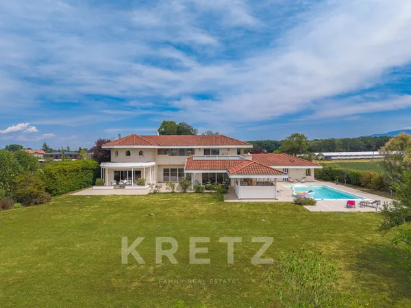 Exclusif - Veigy-Foncenex — Proche Genève & Lac — Villa Panoramique