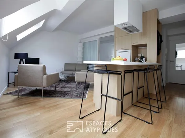 Appartement meublé à Nantes, proche place Viarme