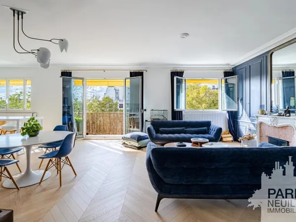 NEUILLY SUR SEINE- SAUSSAYE / BINEAU: 4/5 PIECES + BALCON