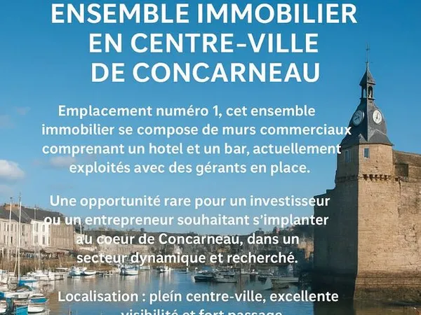 Murs commerciaux CONCARNEAU