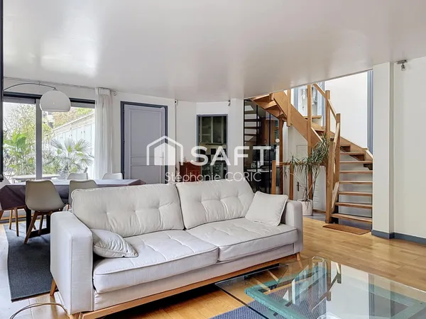 MAISON DE VILLE 7 PIÈCES + GRAND SOUS-SOL 55 M²