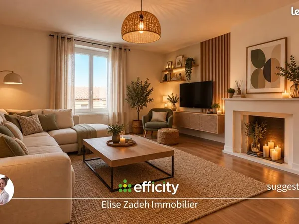 Appartement 3 pièces 58 m²