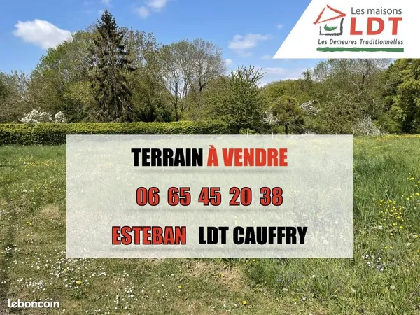 Terrain 1 000 m² Essuiles