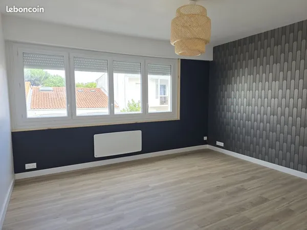 Appartement T3 avec garage et jardin
