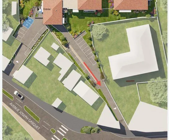 Place de parking résidence privée fermée