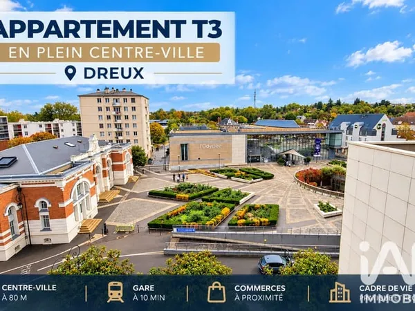 Appartement 3 pièces 72 m²