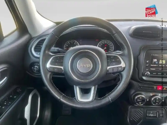 Jeep Renegade 1.4 multiair s/s 140ch limited tpano sieges cuir gps — photo 12