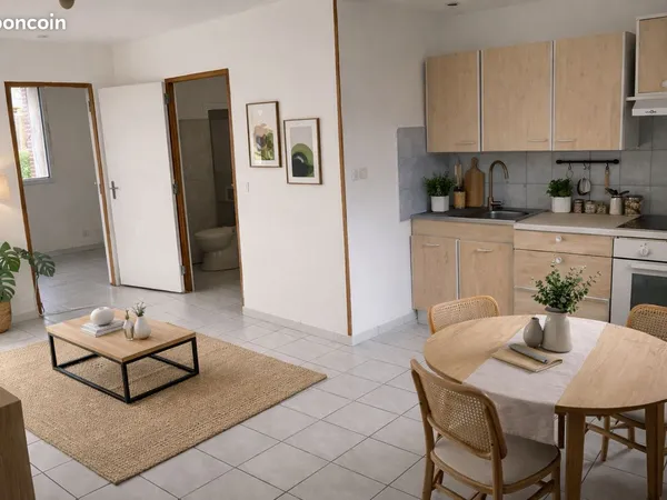 T2 42m² lumineux et calme