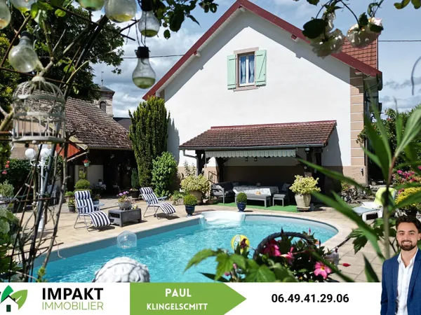 Maison de caractere 143m2 - Piscine, sauna et dependance