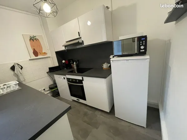 Location MEUBLÉE F3 Quartier Saint Vincent