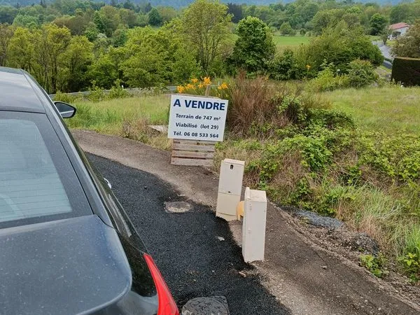 Terrain viabilisé