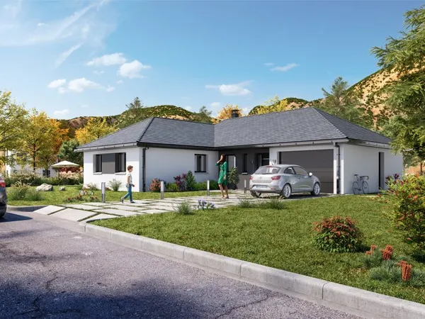 Terrain + maison 121 m²