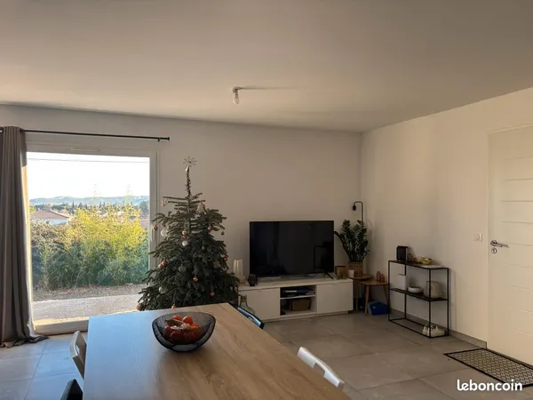 Maison T3 80m² jardin terrasse