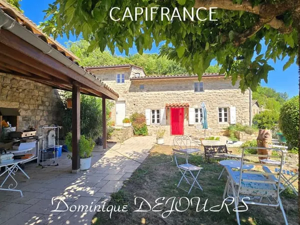 EXCLUSIVITÉ - GLUIRAS (07190) | PROPRIÉTÉ EN PIERRES - 4 HECTARES - 600 M D'ALTITUDE
