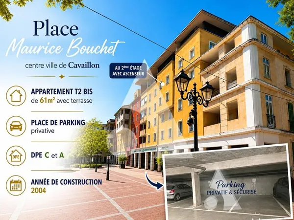 Appartement 2 pièces 61 m²