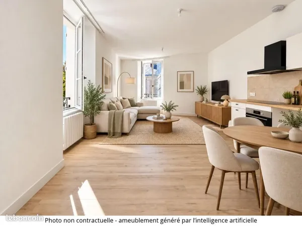 Appartement 3 pièces 56 m²