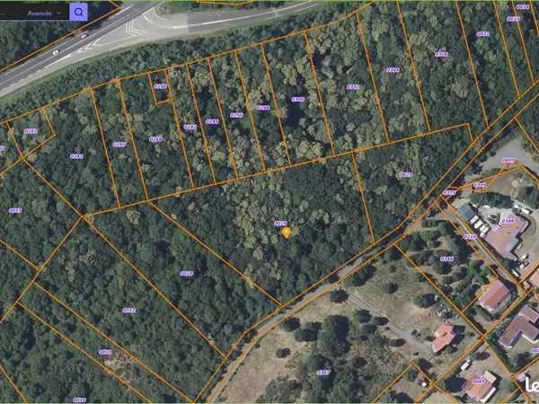 Terrain forestier non constructible 8551 m² - Volvic 63530