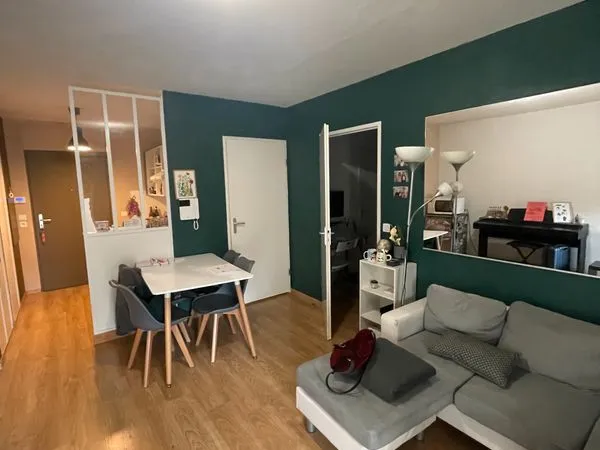 T2 cosy meublé avec grande terrasse de 15 m² et parking - Proche Mérignac Centre