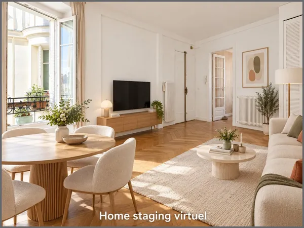 LEVALLOIS-PERRET - 3 PIÈCES - 60,35 M² - 2 CHAMBRES