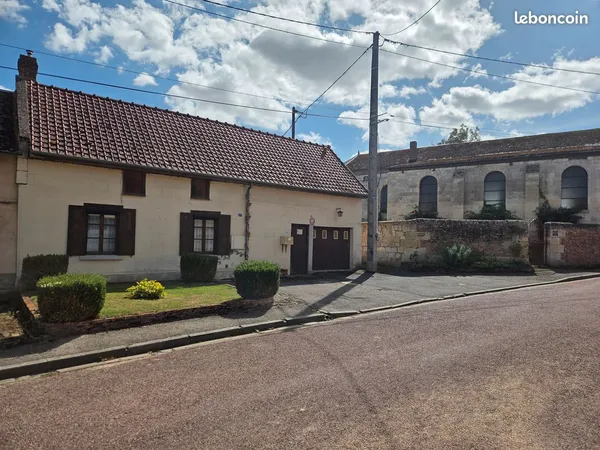 Maison avec cour sans vis-à-vis