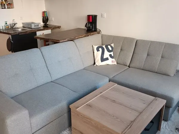 T2 meublé de 38 m² en hypercentre de Vannes, 3e étage avec ascenseur