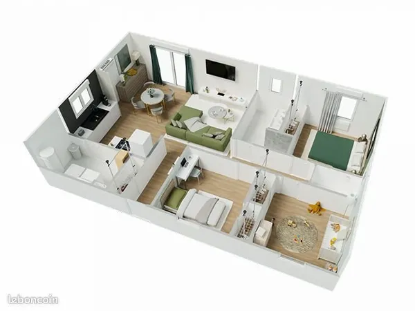 Maison 4 pièces 75 m²