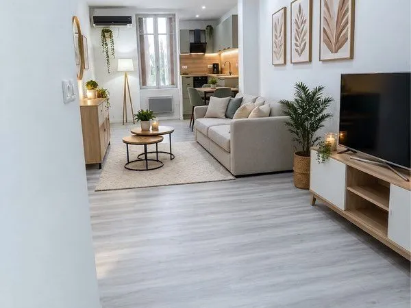 Appartement t2 + 3 caves