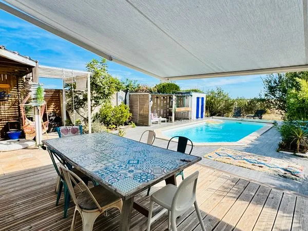 Maison piscine 5 chambres Saint Rogatien