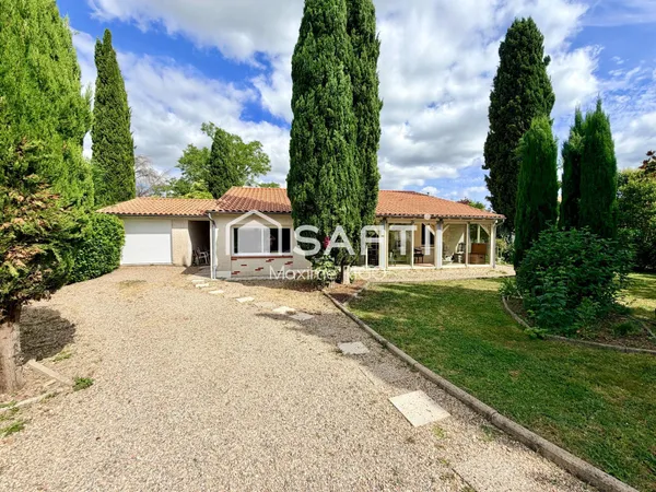 Maison 7 pièces 97m² plain-pied avec garage