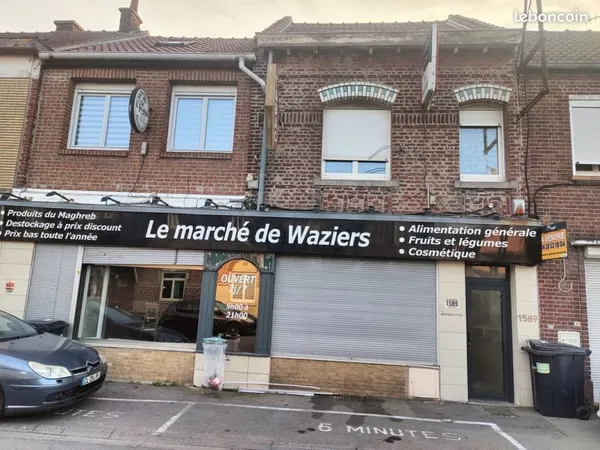 Mur commerce ou mixte 120 m2