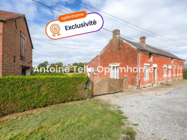 La Groise - Maison individuelle avec grange sur terrain de 950m² - Opportunité de rénovation à saisi