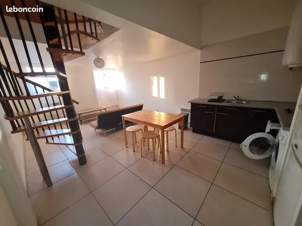 Appartement T2 Duplex 57m² Meublé Toulouse Centre Métro Jaurès