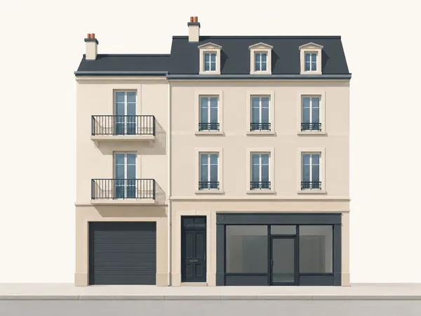 Ensemble immobilier - 336m² - MÂCON CENTRE