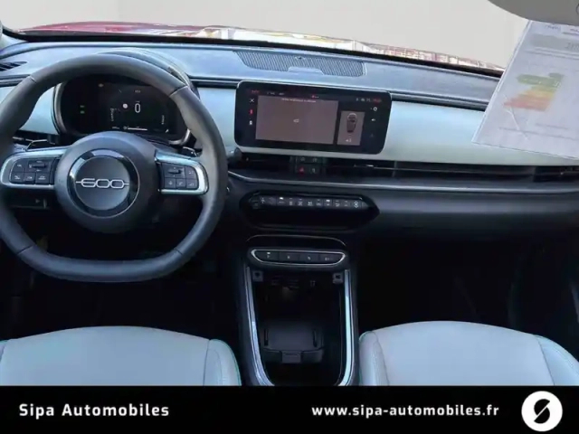 Fiat 600 1.2 hybrid 100ch dct6 — photo 15